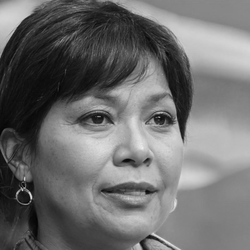 Portrait of Rhiannon Desmond, baking instructor